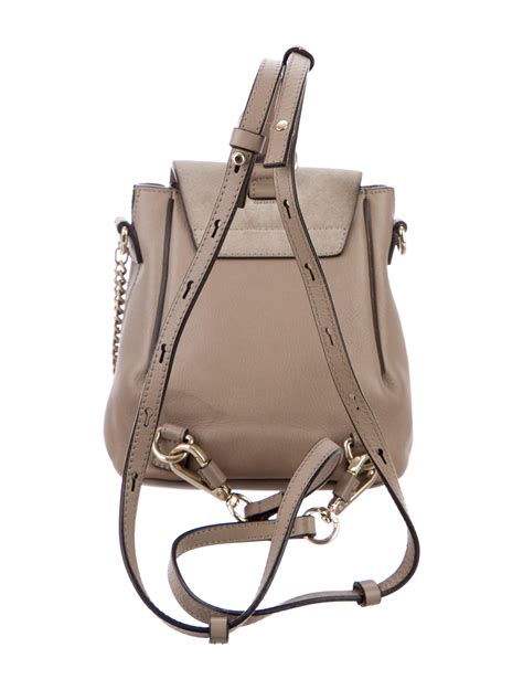 chloe mini fay|chloe faye mini backpack.